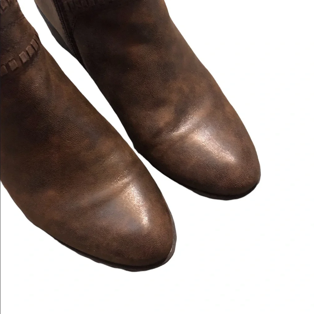 Baretraps Gerty Western Ankle Boots,‎ Size 7.5, EUC